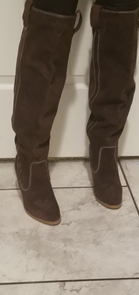 Suede Boots